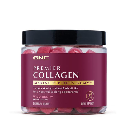 GNC Premier Collagen Marine Peptides Gummy 90pcs