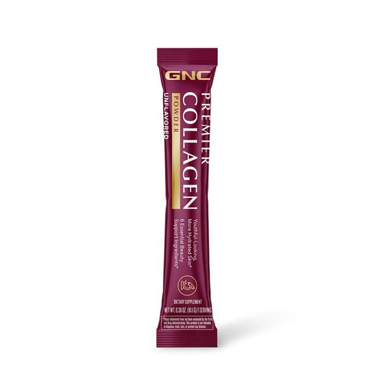 GNC Premier Collagen Powder Box 20 Sticks