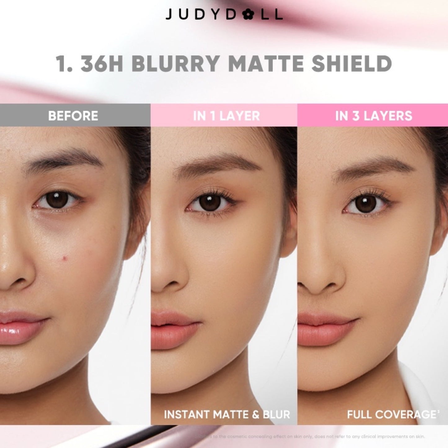 JudyDoll Pink Skin Mattte 2-way Cake