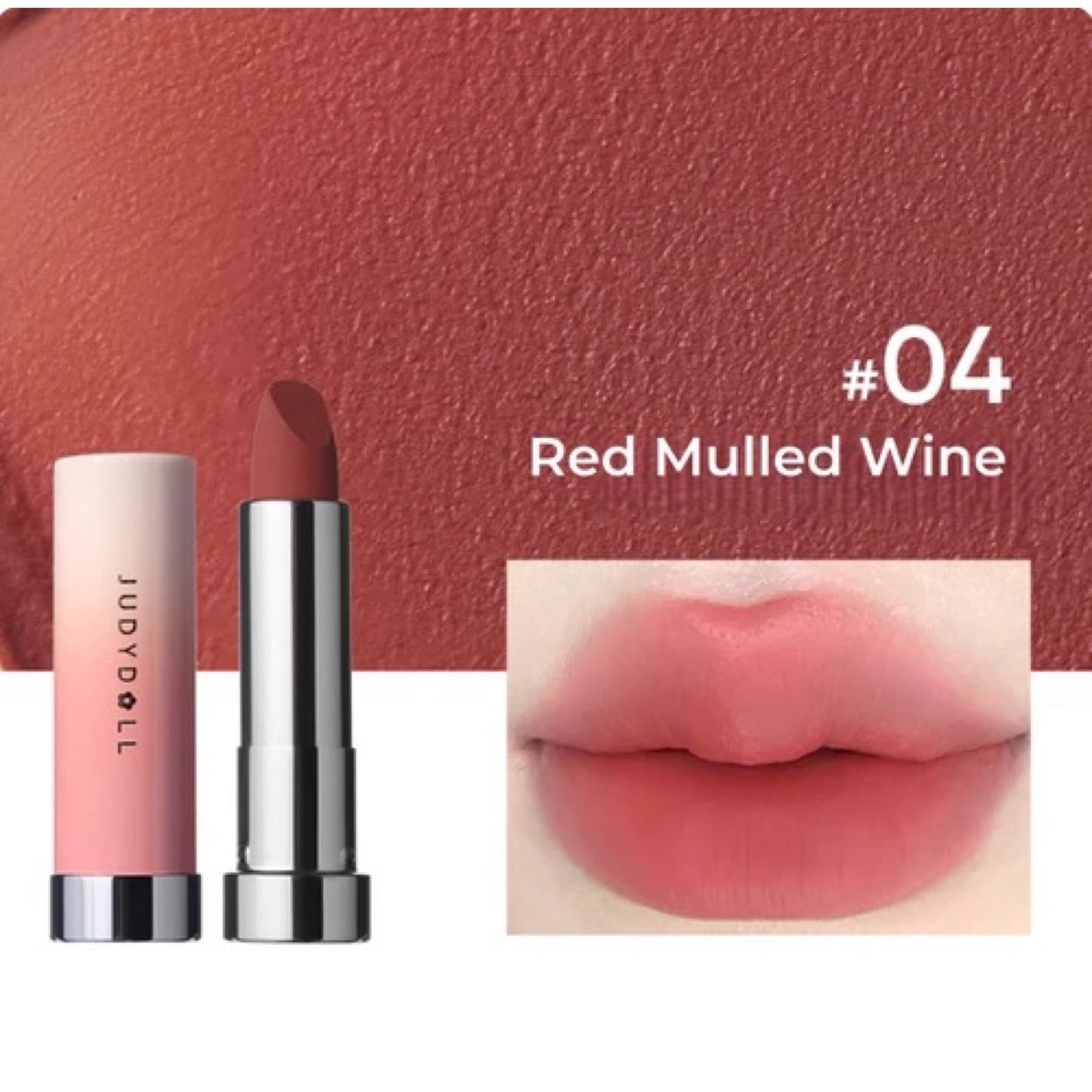 Judydoll Velvet Matte Lipstick