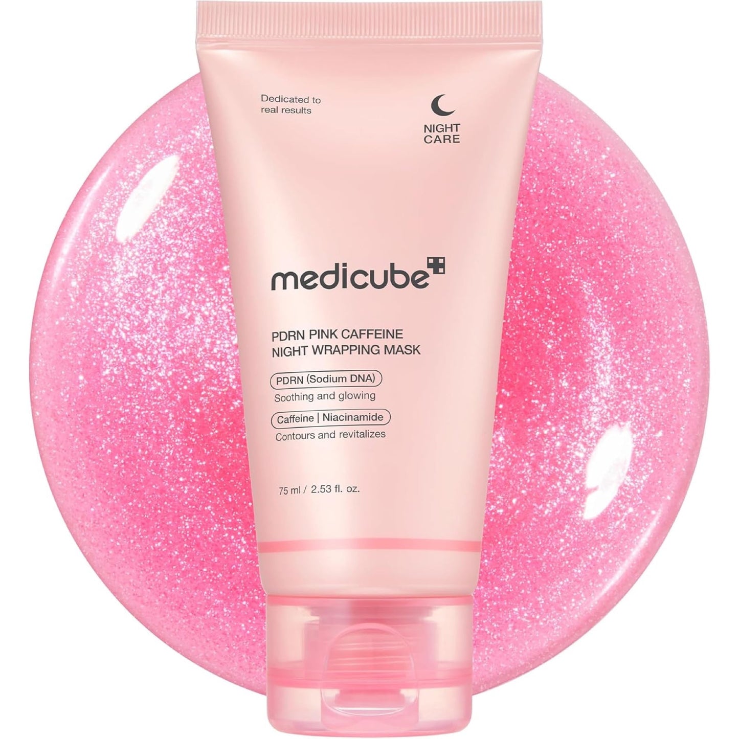 Medicube PDRN Caffeine Overnight Wrapping Peel-Off Mask