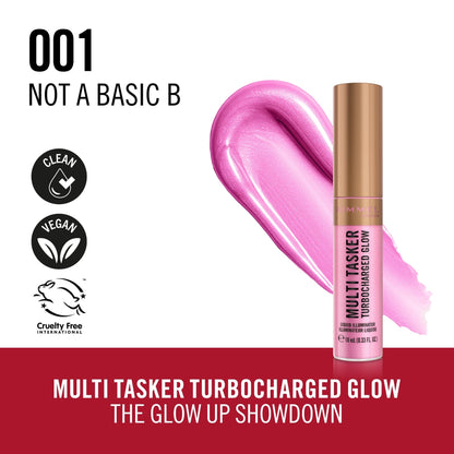 Rimmel Multi Tasker Turbocharged Glow Liquid Illuminator 10ml