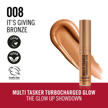 Rimmel Multi Tasker Turbocharged Glow Liquid Illuminator 10ml