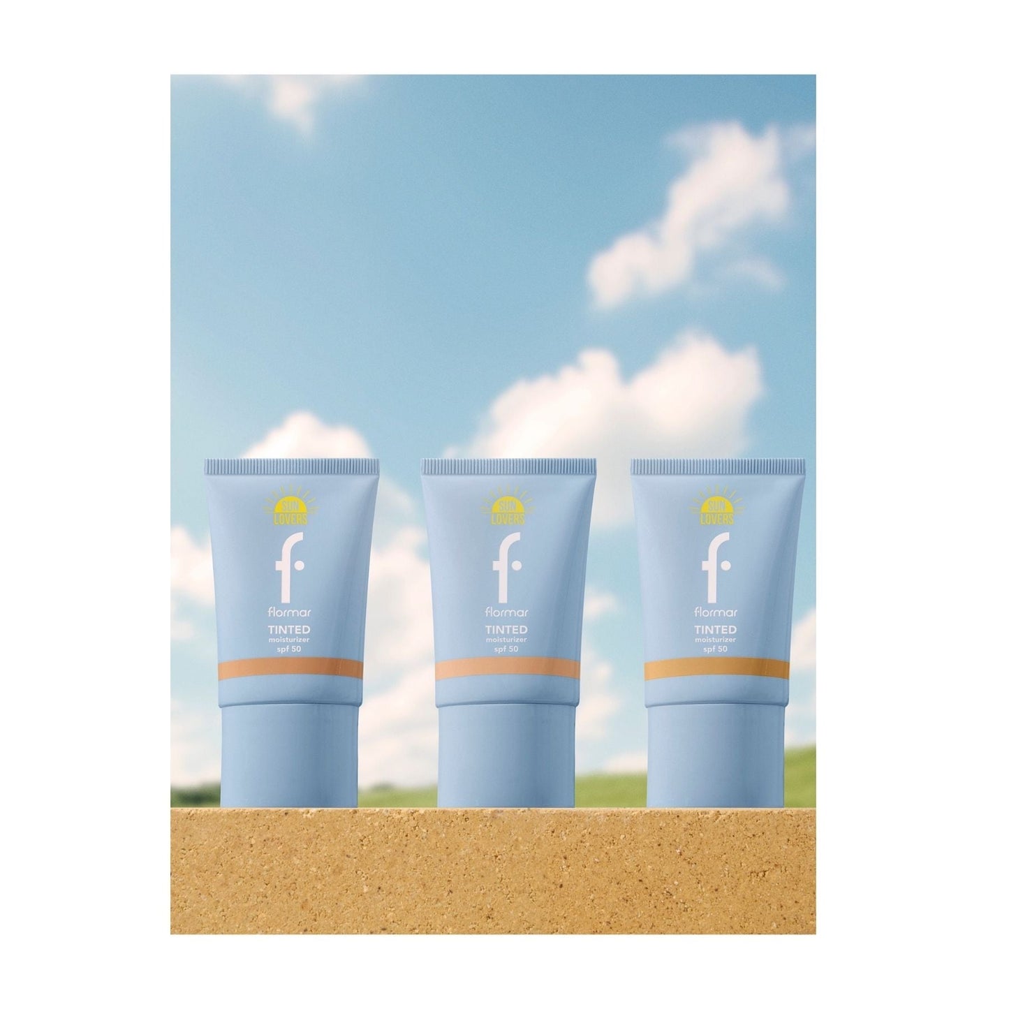Flormar Tinted Moist SPF50-02 Soft Beige