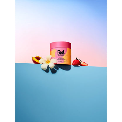 Feel Collagen Powder Strawberry Peach 300g