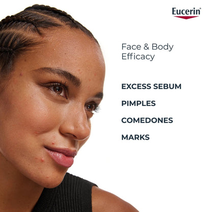 Eucerin Dermopure Clinical Purifying Cleansing Gel for Blemishes & Acne-prone Skin, 200ml