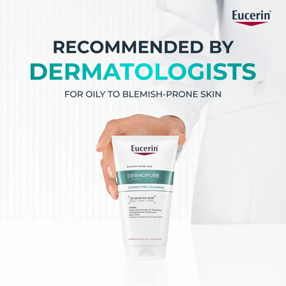 Eucerin Dermopure Clinical Purifying Cleansing Gel for Blemishes & Acne-prone Skin, 200ml