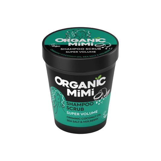 Organic Mimi Sea Salt & Mulberry Shampoo Scrub 280 g