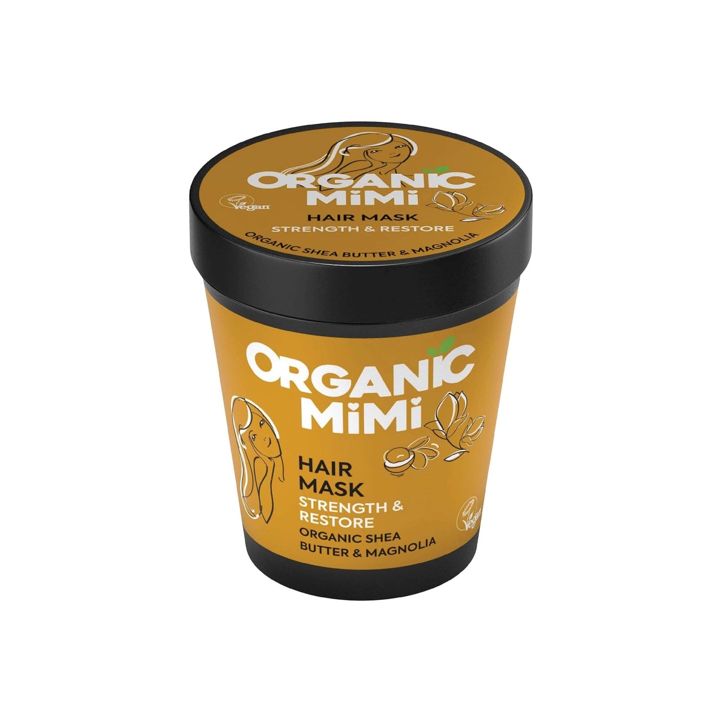 Organic Mimi Shea & Magnolia Hair Mask 200 ml