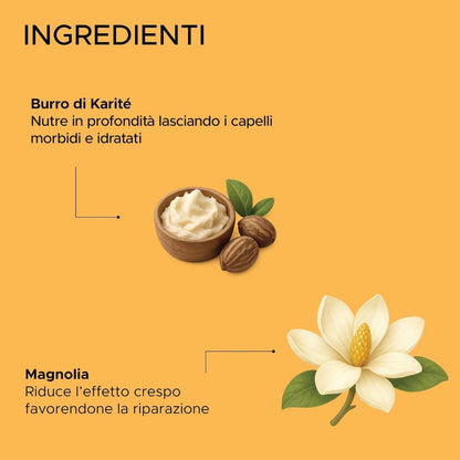 Organic Mimi Shea & Magnolia Hair Mask 200 ml