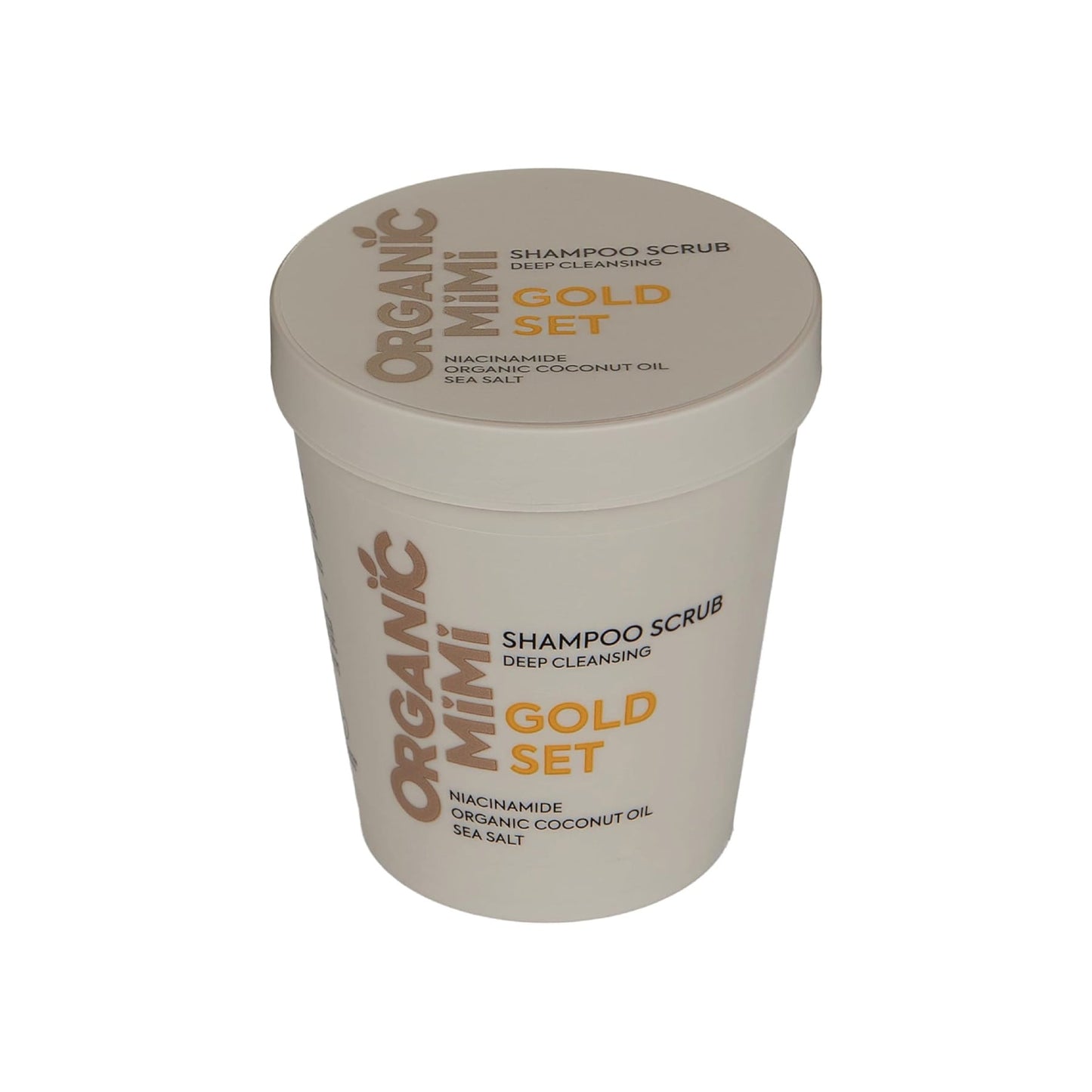 Organic Mimi Cleansing Gold Set Shampoo Scrub 310 g