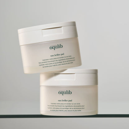 Equilib Eau Briller Toner Pads 60 Pads 120ml
