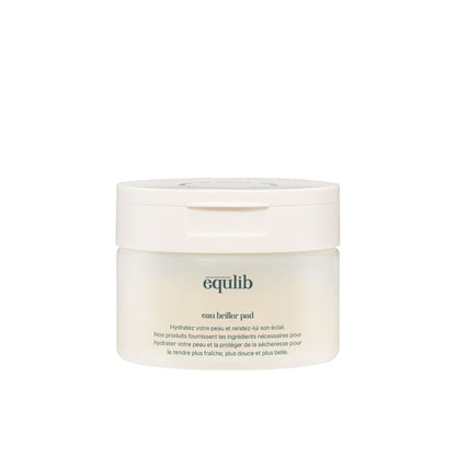 Equilib Eau Briller Toner Pads 60 Pads 120ml