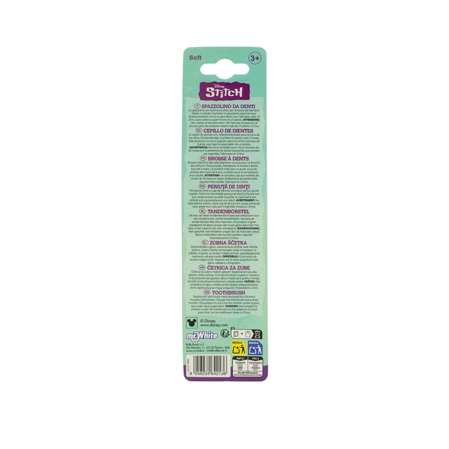 Mr.White Stitch Manual Toothbrush
