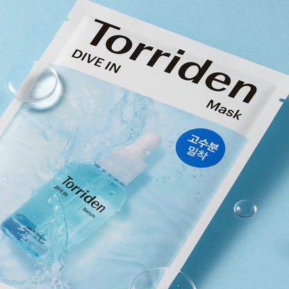 Torriden Dive-In Low Molecular Hyaluronic Acid Mask 10pcs