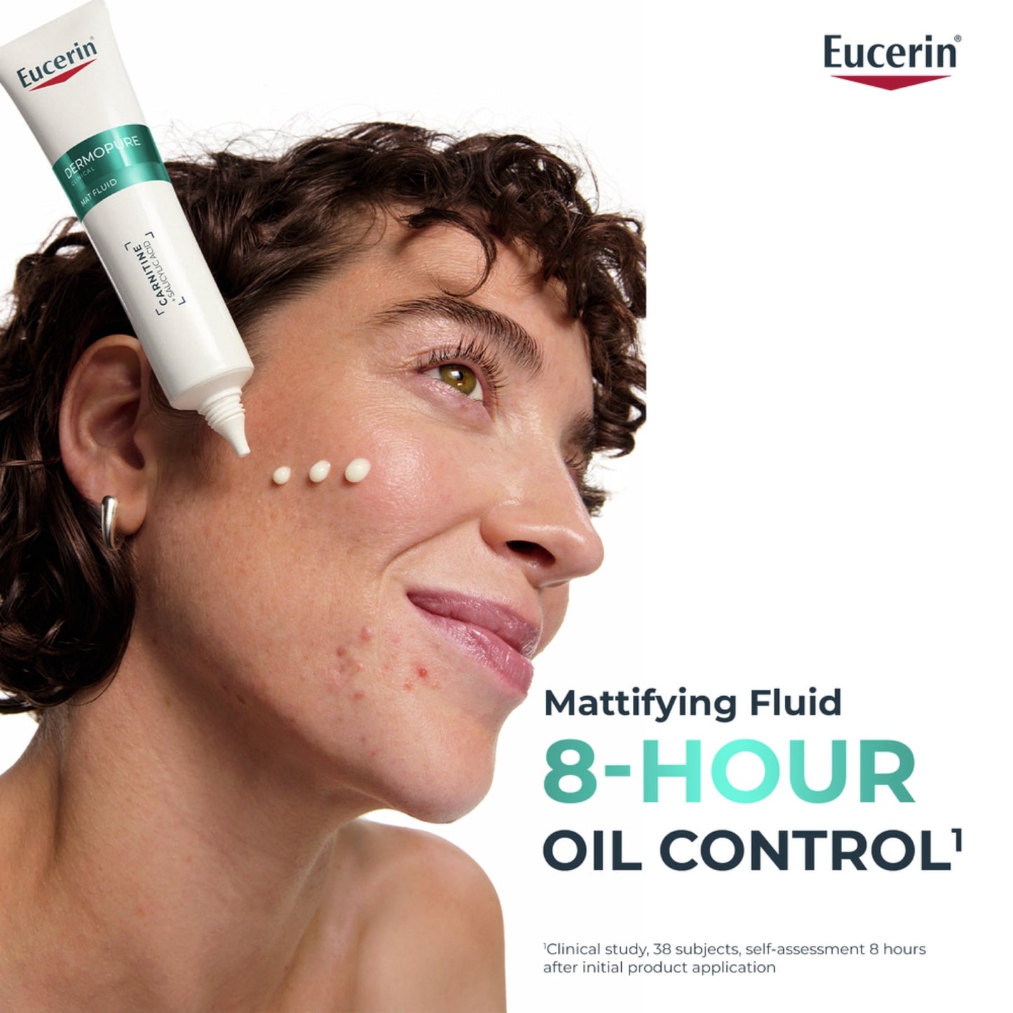 Eucerin Dermopure Clinical Triple Action Correcting Fluid for Pimples & Acne-prone Skin, 40ml