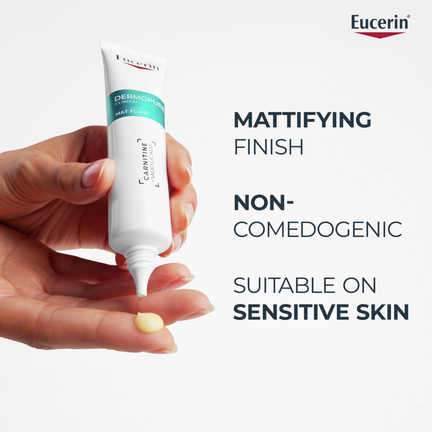 Eucerin Dermopure Clinical Triple Action Correcting Fluid for Pimples & Acne-prone Skin, 40ml