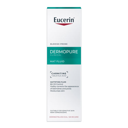 Eucerin Dermopure Clinical Triple Action Correcting Fluid for Pimples & Acne-prone Skin, 40ml