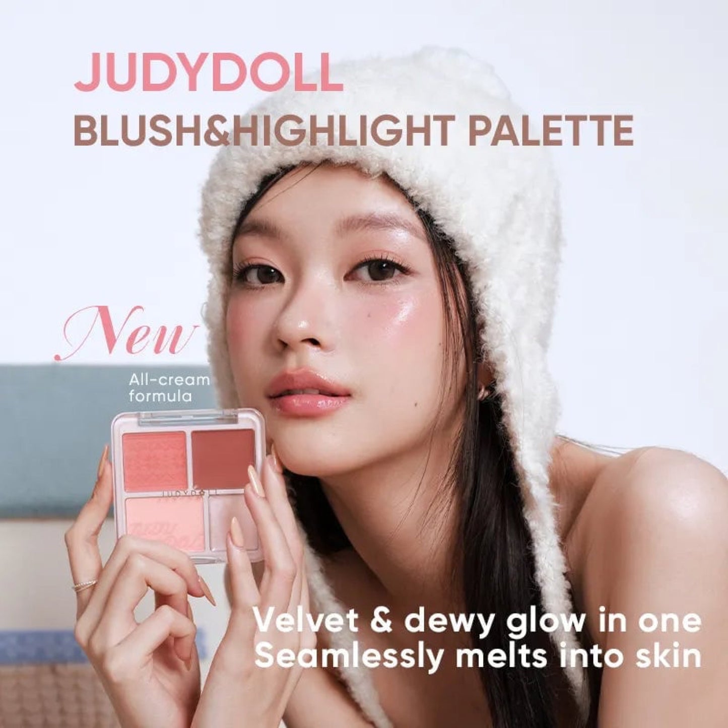 Judydoll Blush & Highlight Palette 07