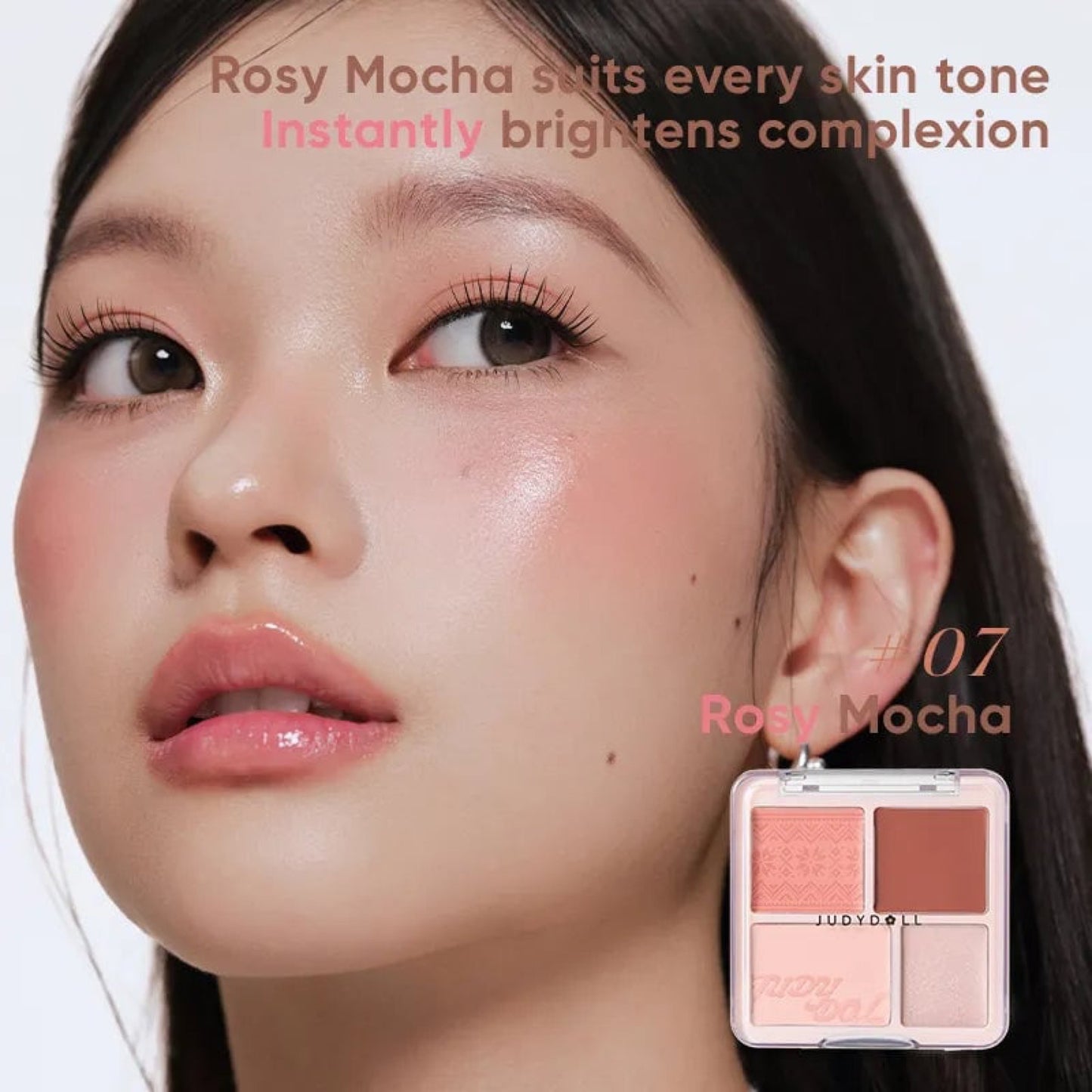 Judydoll Blush & Highlight Palette 07