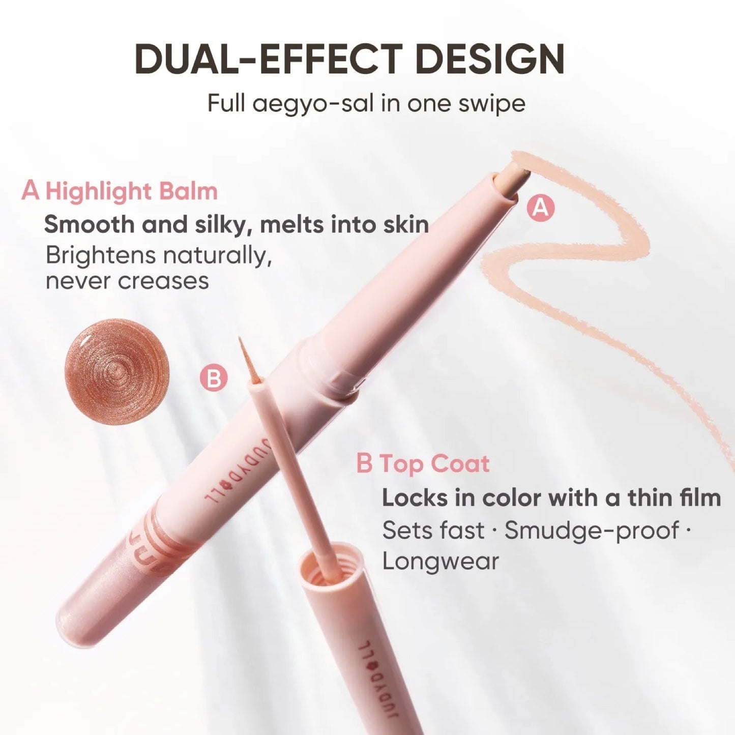 Judydoll Aegyo-sal Double-ended Highlighter