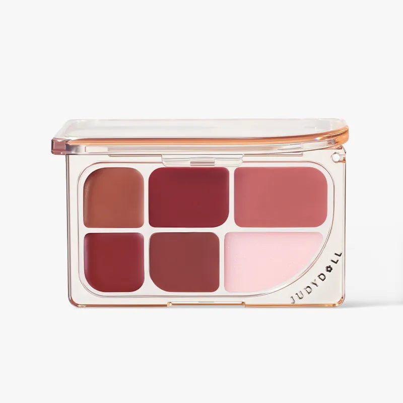 Judydoll 6 Color Multi-use Lip Palette 02