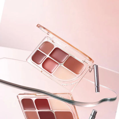 Judydoll 6 Color Multi-use Lip Palette 02