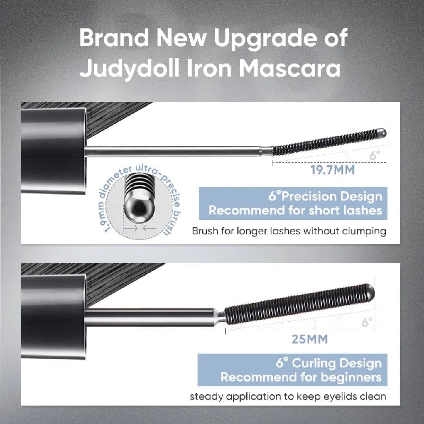 Judydoll 3d Curling Iron Mascara Large Volume 01