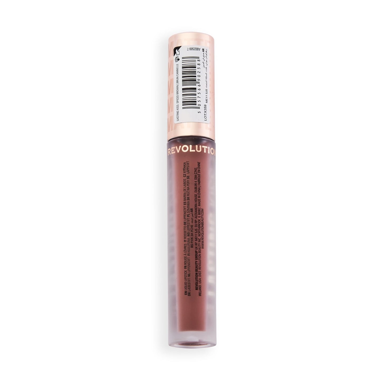Makeup Revolution Lasting Kiss Liquid Lipstick – Long-Lasting Matte