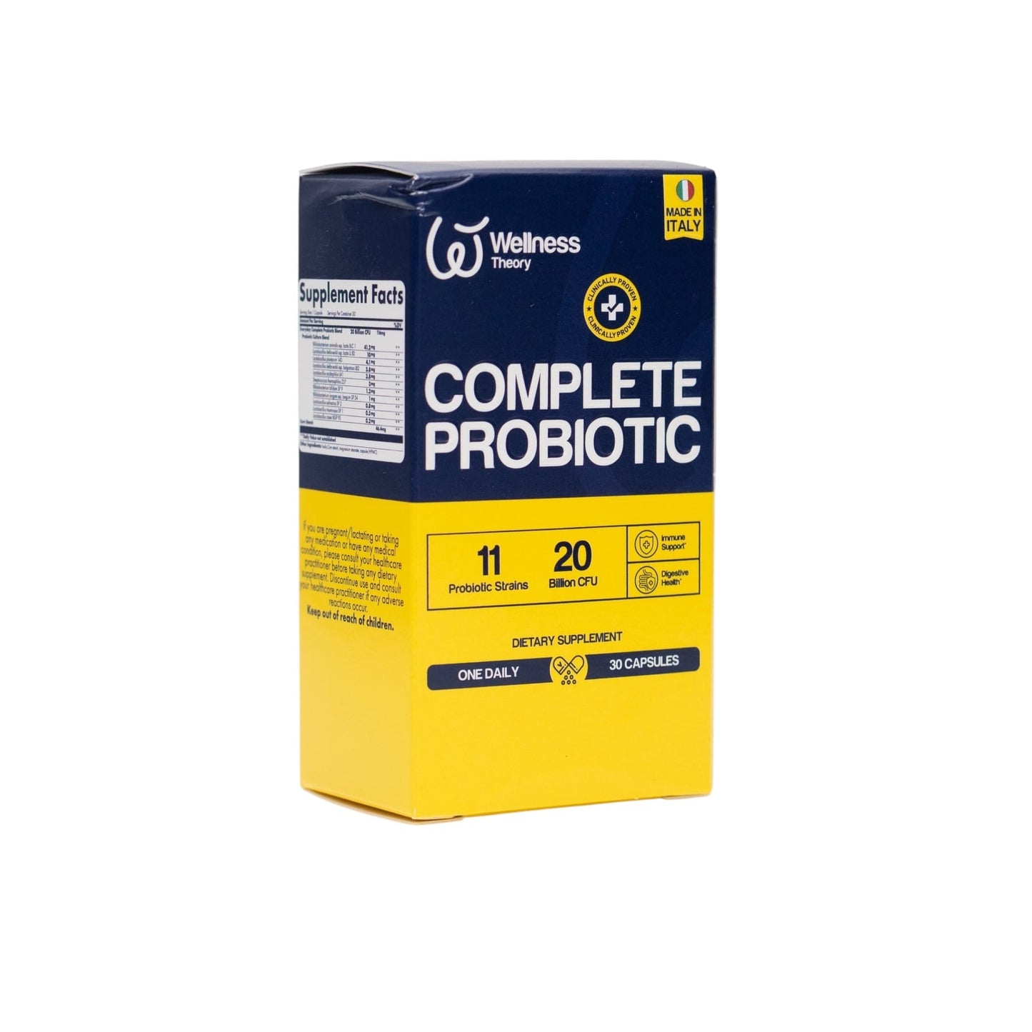Wellness Theory Everyday Complete Probiotics 20B - 30 Capsules