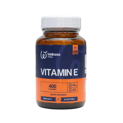Wellness Theory Vitamin E 400 IU - 60 Softgels