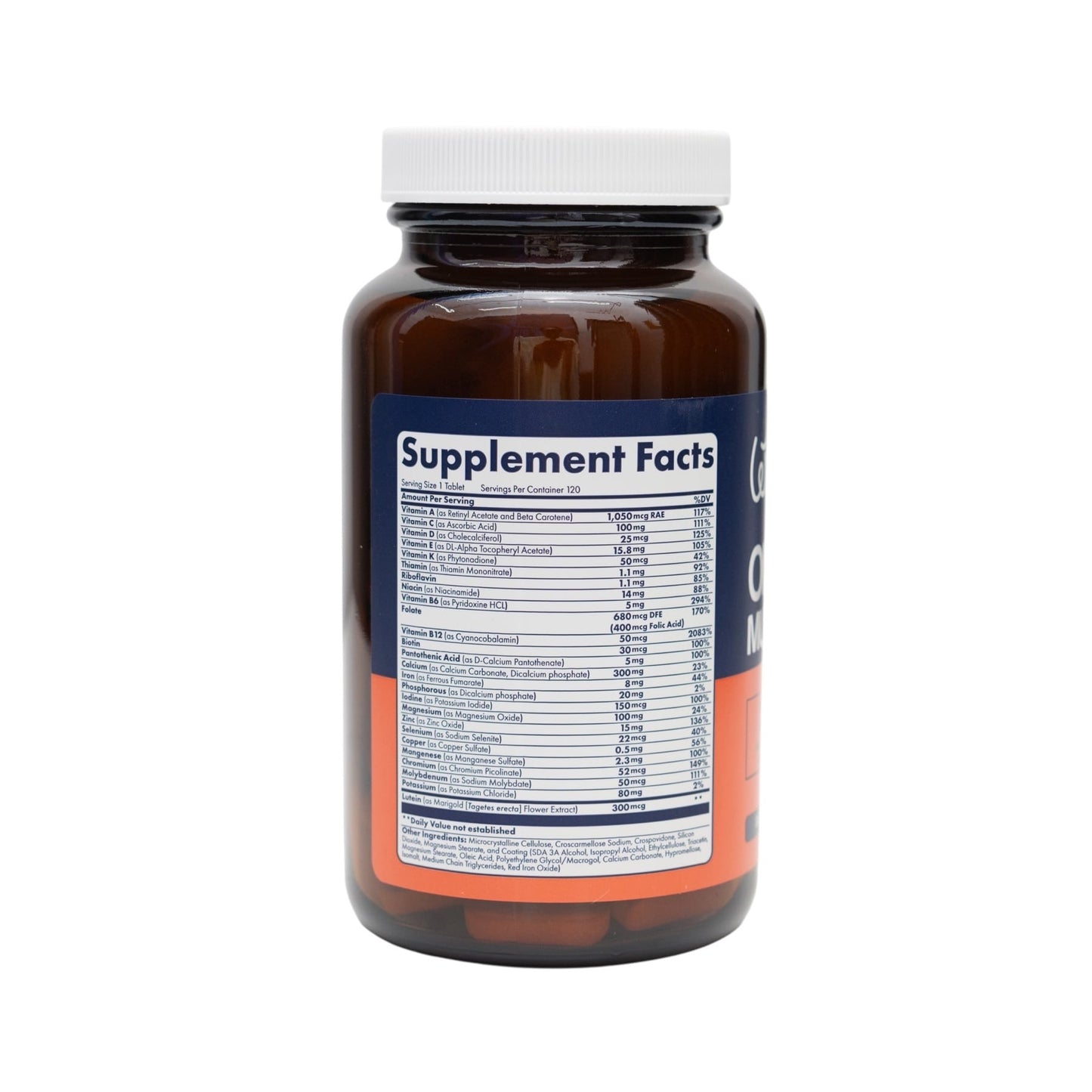 Wellness Theory Once Daily Multivitamin - 120 Tablets