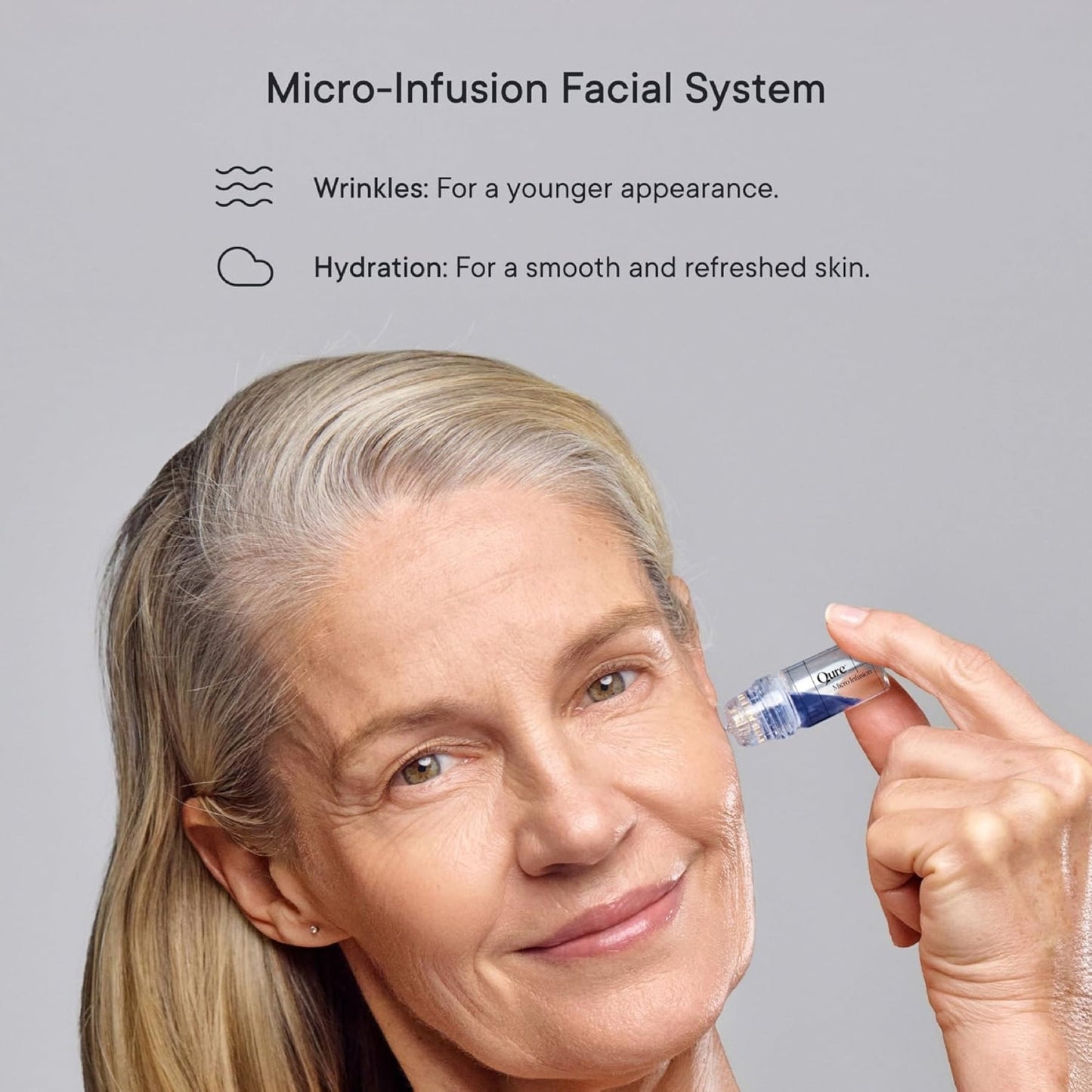 Qure Micro Infusion System for Face Wrinkles