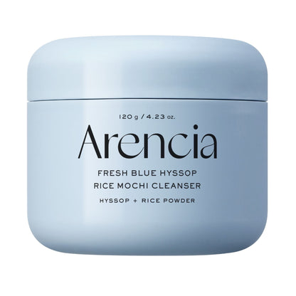 Arencia Fresh Blue Hyssop Rice Mochi Cleanser 120g