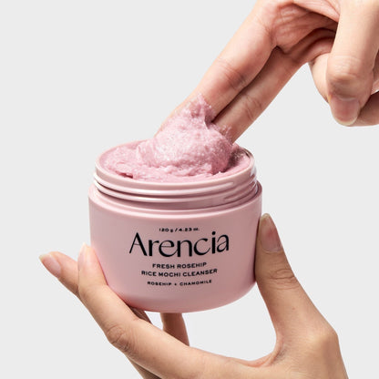 Arencia Fresh Rosehip Rice Mochi Cleanser 120g