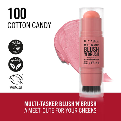 Rimmel London Multi-tasker Blush'n'brush Stick 8g