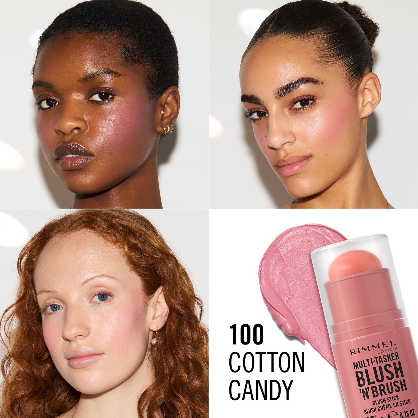 Rimmel London Multi-tasker Blush'n'brush Stick 8g