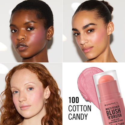 Rimmel London Multi-tasker Blush'n'brush Stick 8g