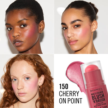 Rimmel London Multi-tasker Blush'n'brush Stick 8g
