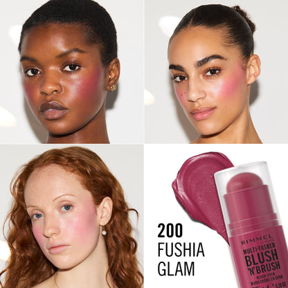 Rimmel London Multi-tasker Blush'n'brush Stick 8g