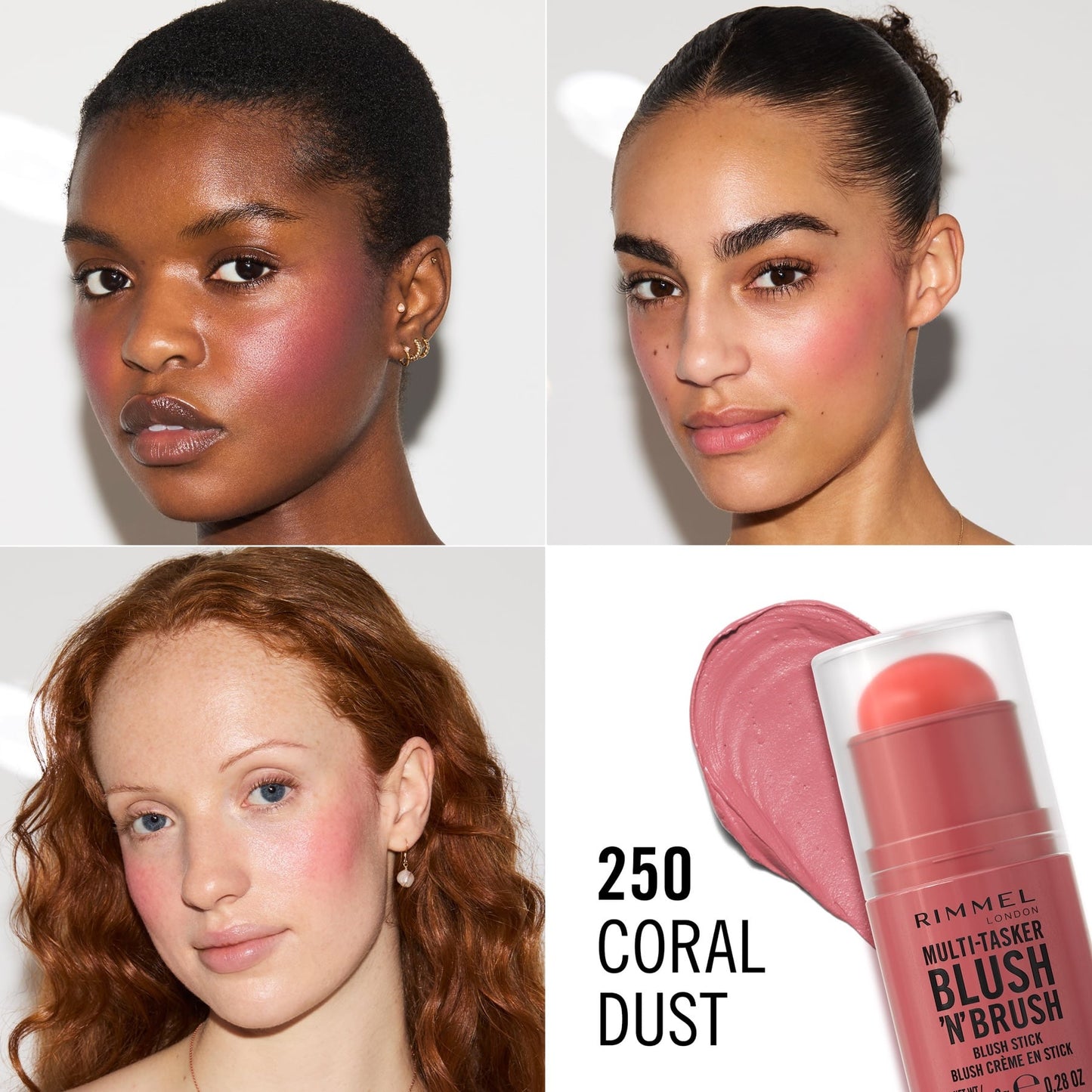 Rimmel London Multi-tasker Blush'n'brush Stick 8g