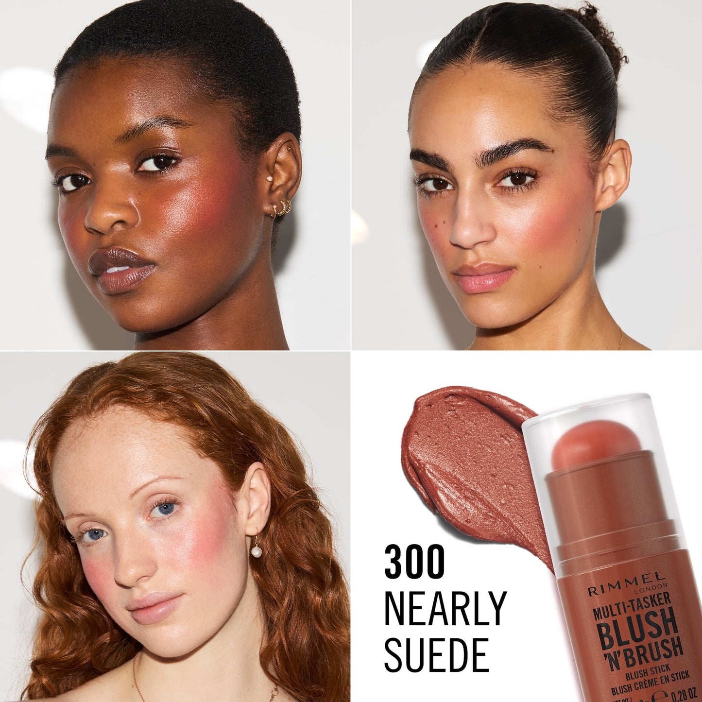 Rimmel London Multi-tasker Blush'n'brush Stick 8g