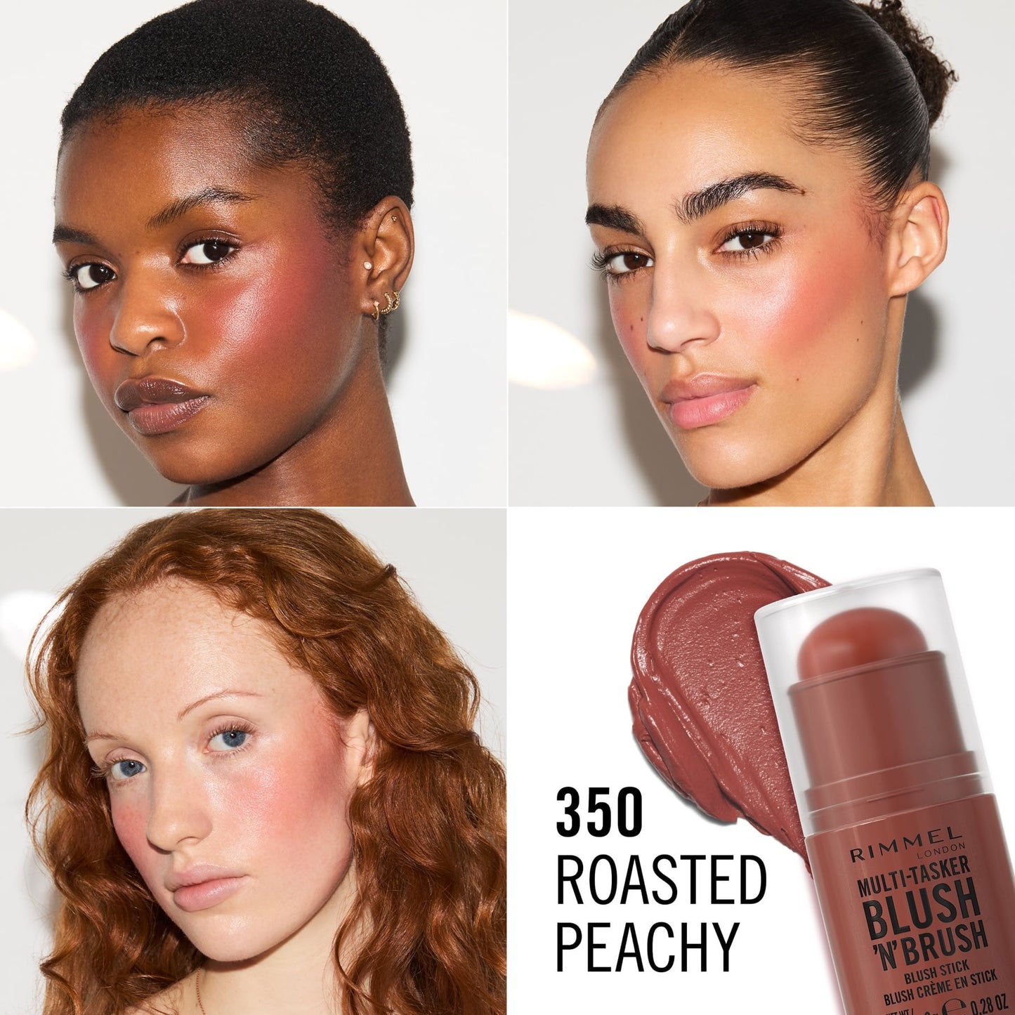 Rimmel London Multi-tasker Blush'n'brush Stick 8g