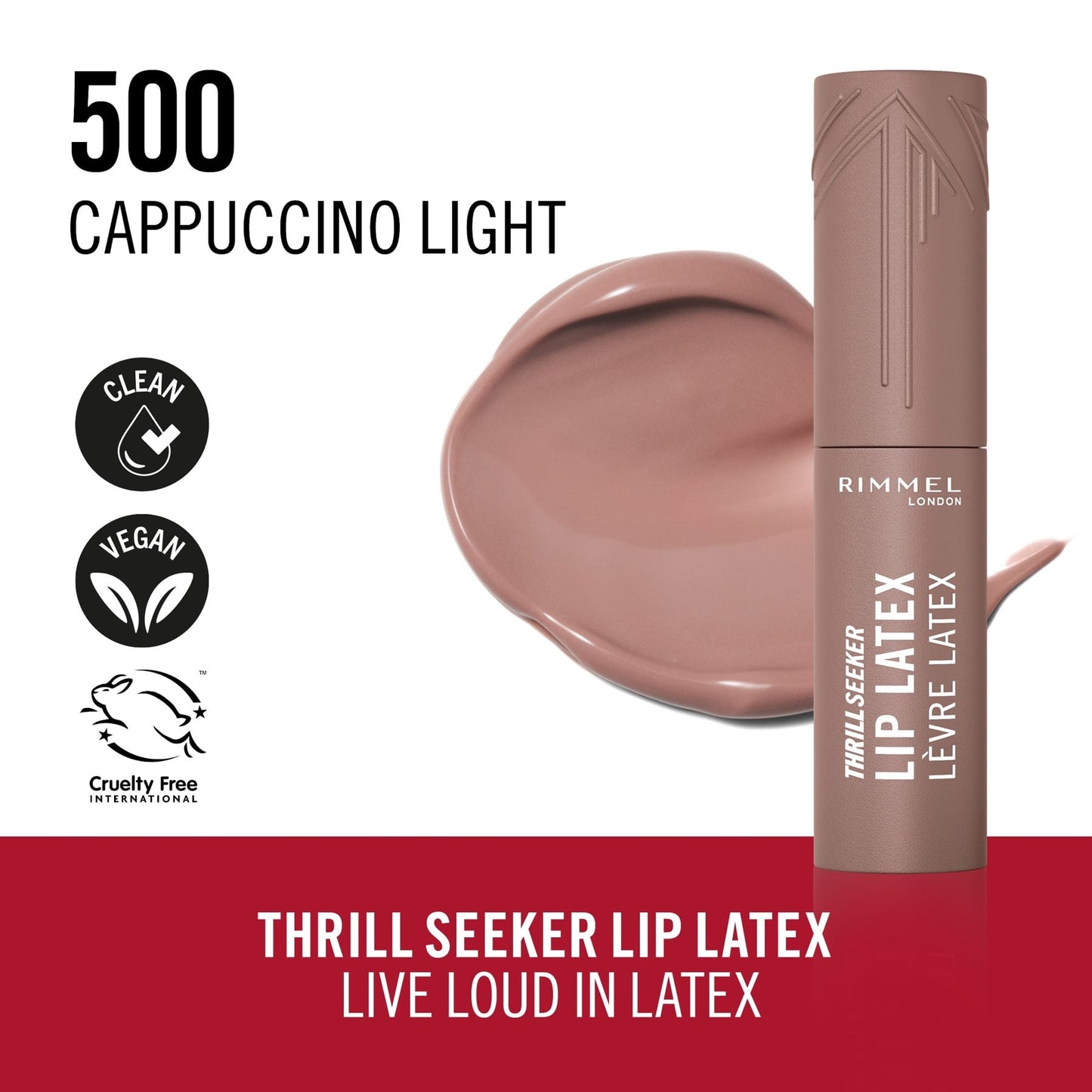 Rimmel London Thrill Seeker Lip LaTeX Liquid Lipstick, 6ml