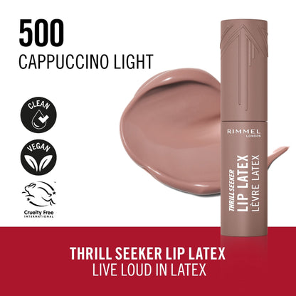 Rimmel London Thrill Seeker Lip LaTeX Liquid Lipstick, 6ml
