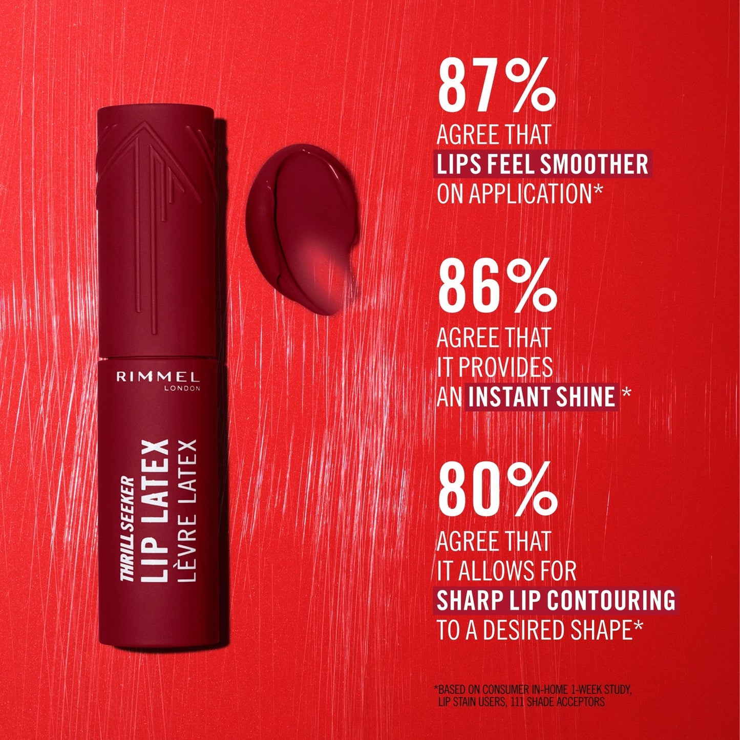 Rimmel London Thrill Seeker Lip LaTeX Liquid Lipstick, 6ml