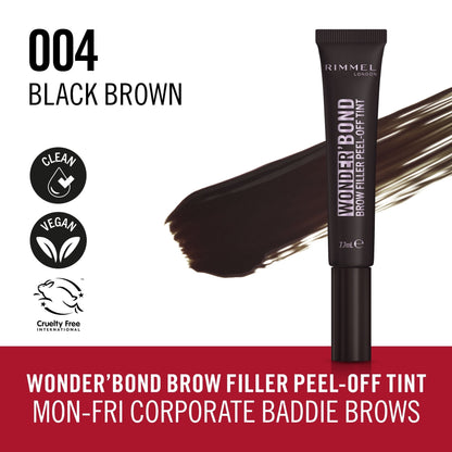 Rimmel Wonder'bond Brow Filler Peel-off Tint 7.7ml