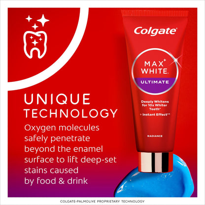 Colgate Max White Ultimate Renewal Toothpaste 75ml