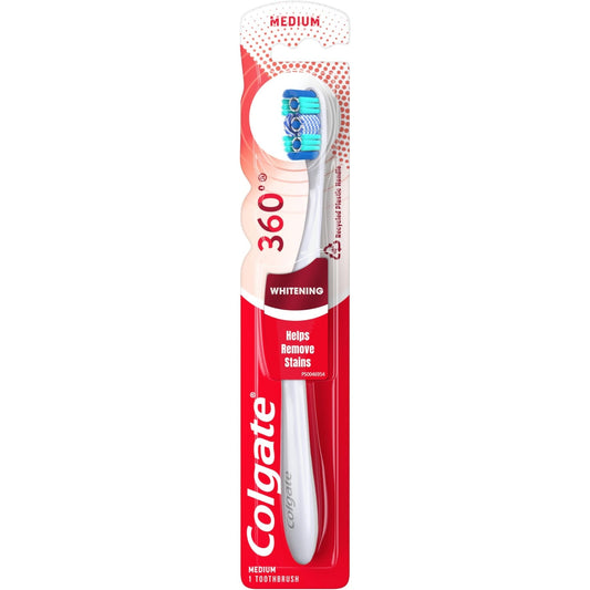 Colgate 360 Optic White Medium Toothbrush