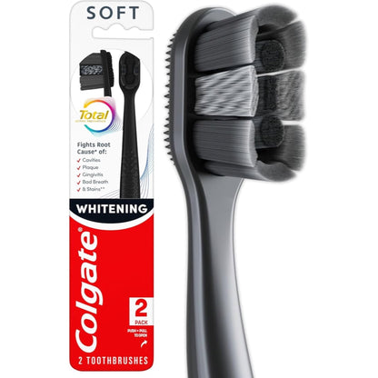 Colgate Total White Soft Toothbrush 2pack